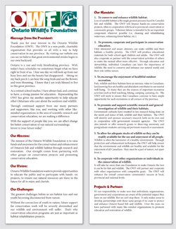 OWF Information Kit Download